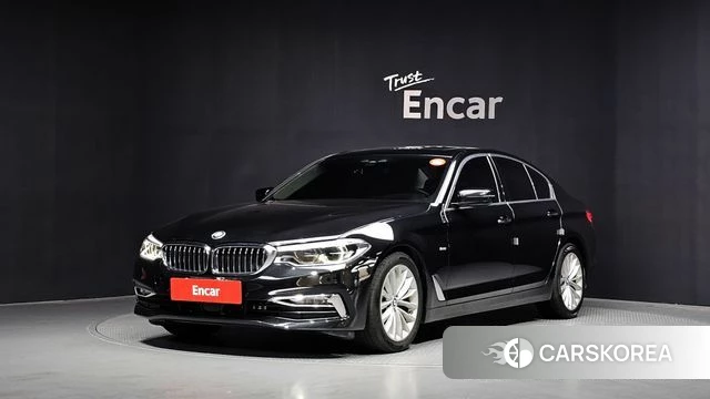 BMW 5 Series (G30) 2018 Черный из Кореи