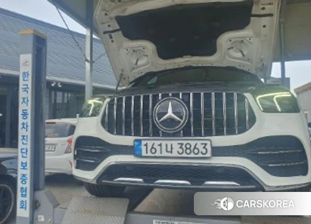 Mercedes-Benz GLE-Class W167 2021 Белый из Кореи