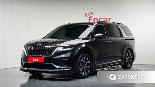 Kia Carnival 4th generation 2021 Серый из Кореи