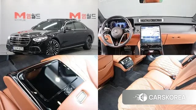 Mercedes-Benz S-Class W223 2023 Черный из Кореи