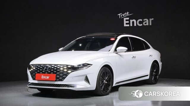 Hyundai The New Grandeur IG Hybrid 2022 Белый из Кореи