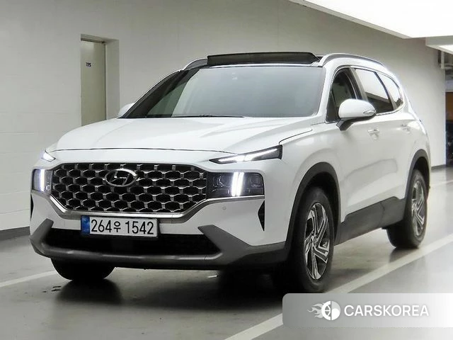 Hyundai The New Santa Fe 2023 Белый из Кореи