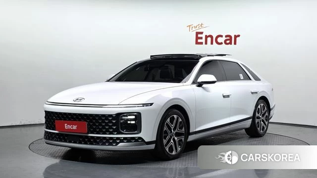 Hyundai Grandeur (GN7) 2023 Белый из Кореи