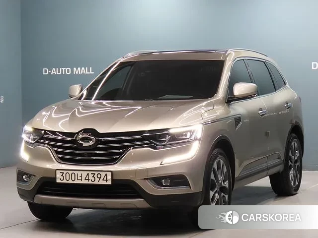 Renault Korea (Samsung) QM6 2019 Светло-серебряный цвет из Кореи