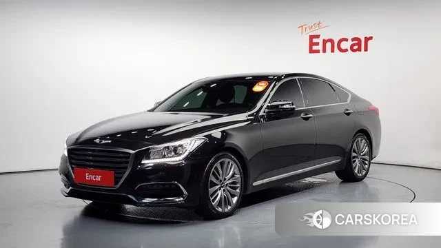 Genesis G80 2018 Черный из Кореи