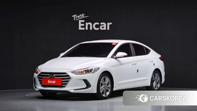 Hyundai Avante AD 2018 Белый из Кореи