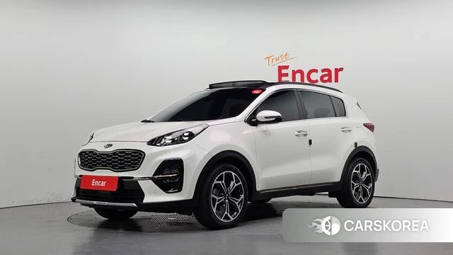 Kia Sportage The Bold 2018 Белый из Кореи