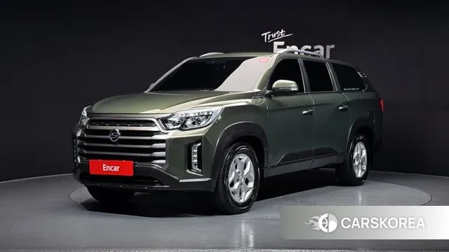 Ssangyong The New Rexton Sport 2022 Зеленый из Кореи