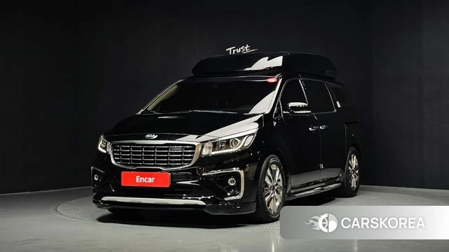 Kia The New Carnival 2019 Черный из Кореи