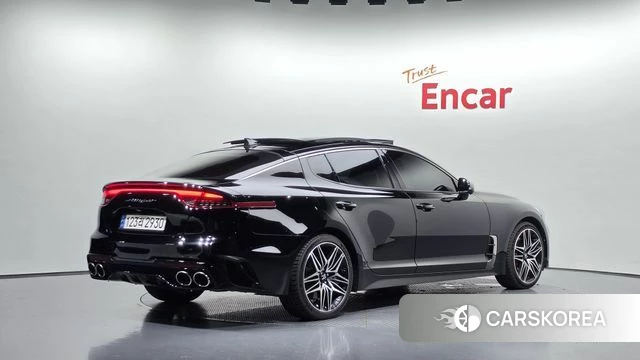 Kia Stinger Meister 2021 Черный из Кореи