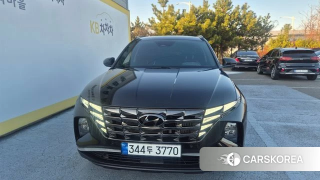 Hyundai The New Tucson (NX4) 2023 Черный из Кореи