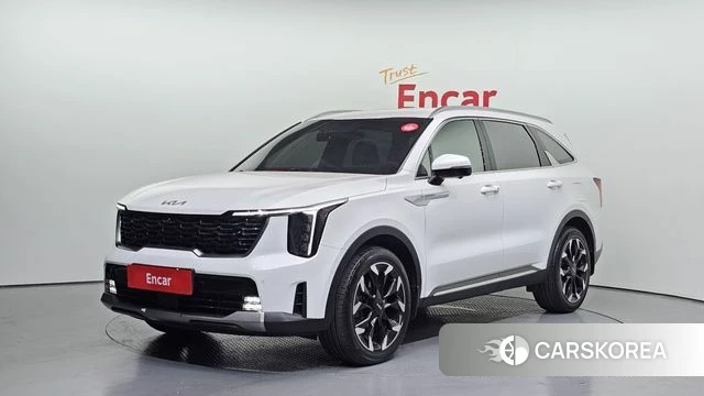 Kia The New Sorento 4th Generation 2023 Белый из Кореи