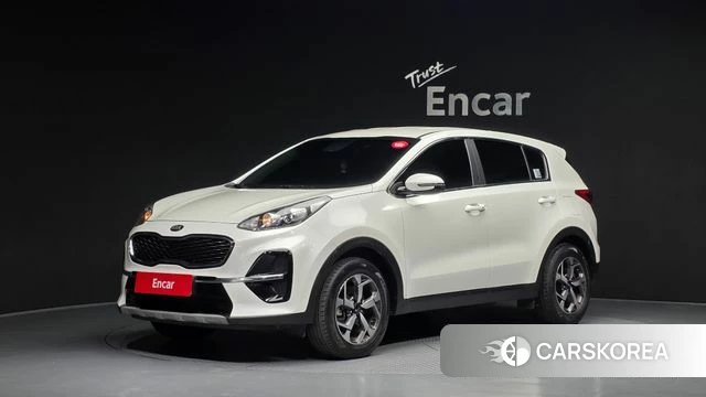 Kia Sportage The Bold 2021 Белый из Кореи