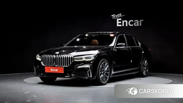 BMW 7 Series (G11) 2020 Черный из Кореи