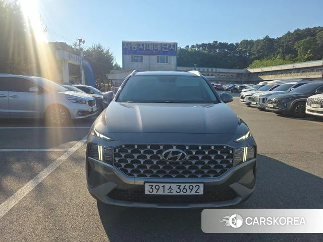 Hyundai The New Santa Fe 2022 Серый из Кореи