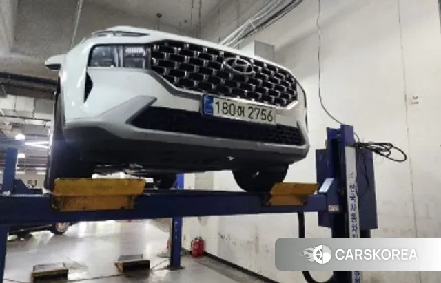 Hyundai The New Santa Fe 2022 Белый из Кореи