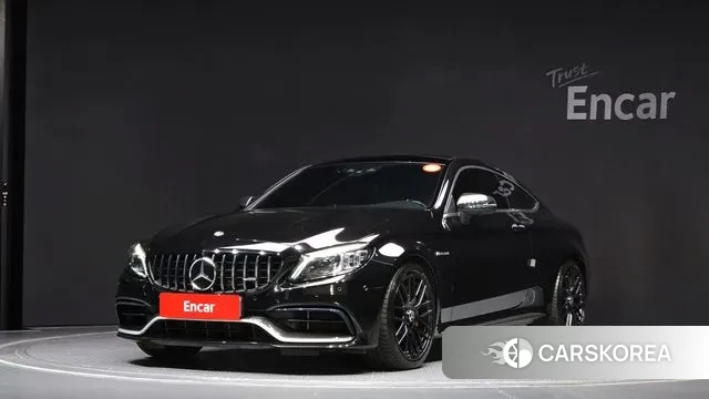 Mercedes-Benz C-Class W205 2021 Черный из Кореи