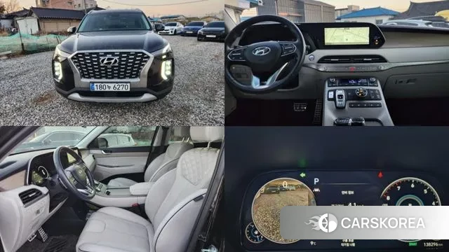 Hyundai Palisade 2021 Черный из Кореи