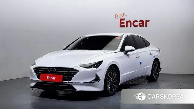 Hyundai Sonata (DN8) 2019 Белый из Кореи