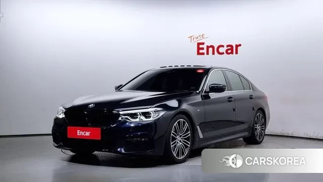 BMW 5 Series (G30) 2019 Синий из Кореи