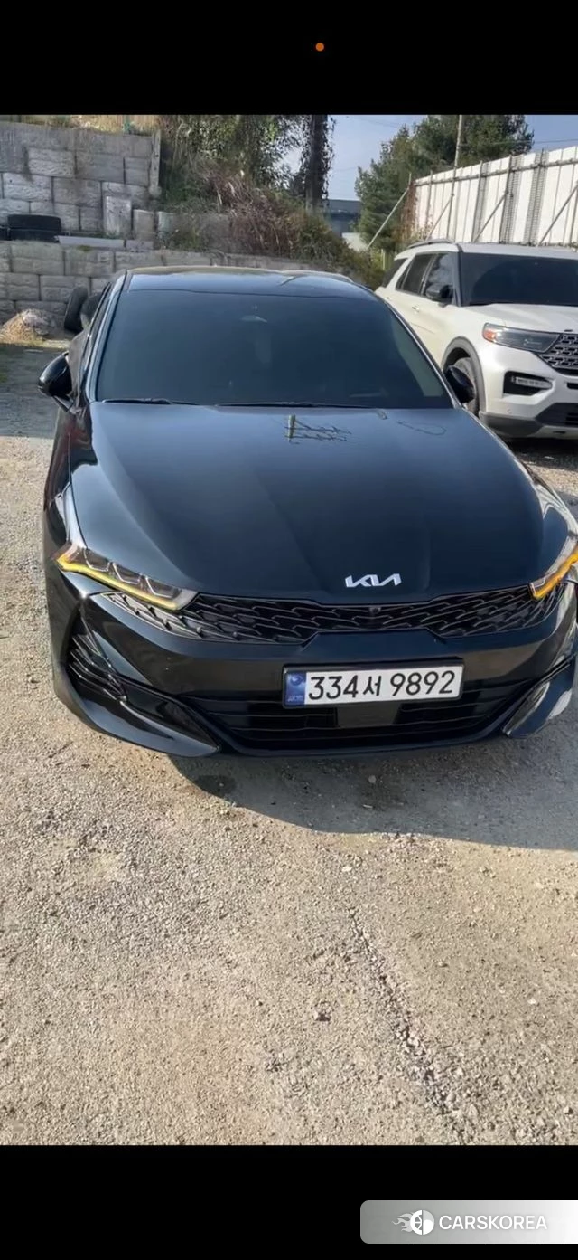 Kia The New K5 3rd generation 2023 Черный из Кореи