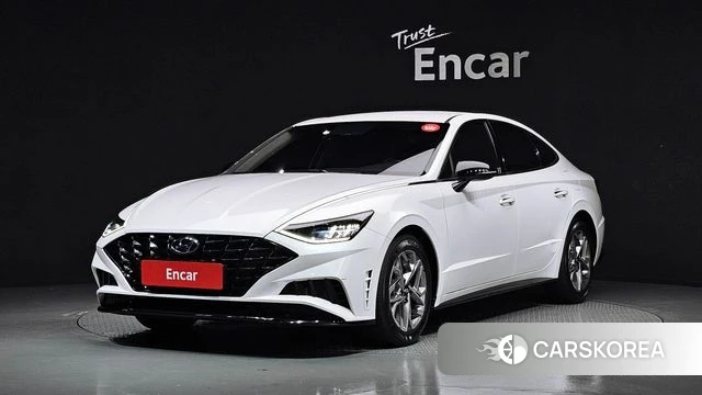 Hyundai Sonata (DN8) 2021 Белый из Кореи