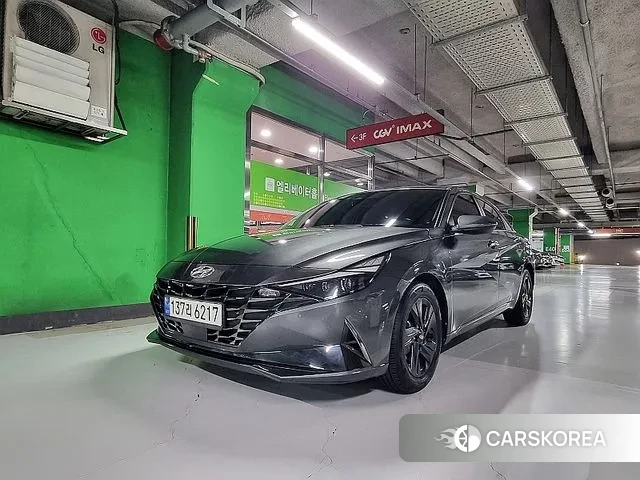 Hyundai Avante (CN7) 2022 Серый из Кореи