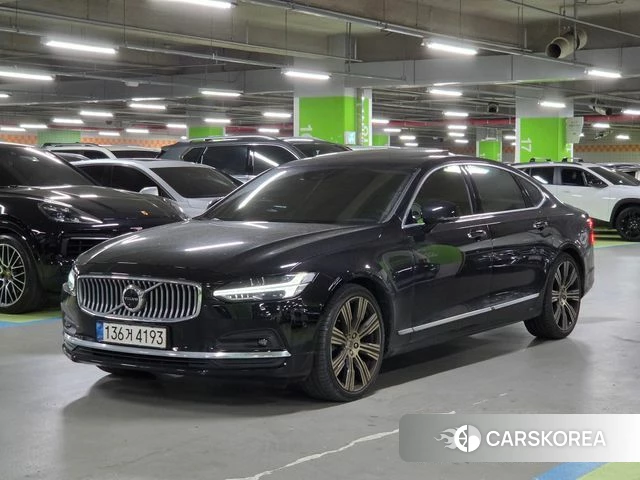 Volvo S90 2021 Черный из Кореи