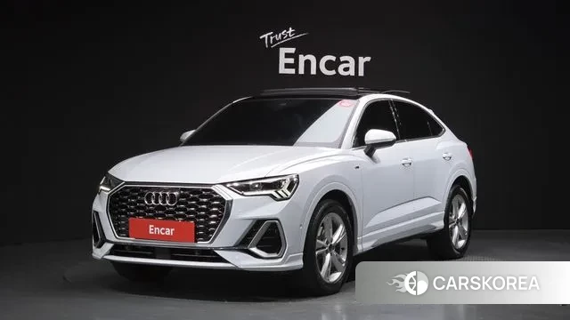 Audi Q3 (F3) 2023 Белый из Кореи