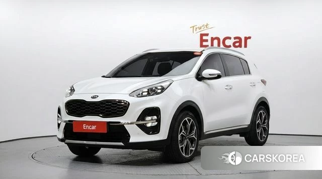 Kia Sportage The Bold 2019 Белый из Кореи