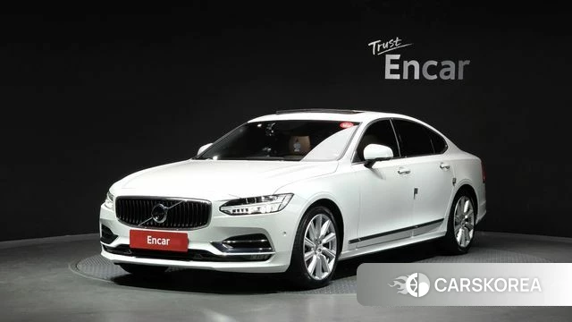 Volvo S90 2019 Белый из Кореи