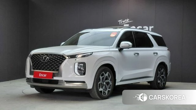 Hyundai Palisade 2022 Белый из Кореи
