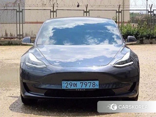 Tesla Model 3 2019 Серый из Кореи