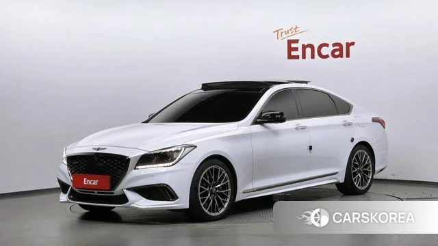 Genesis G80 2018 Белый из Кореи