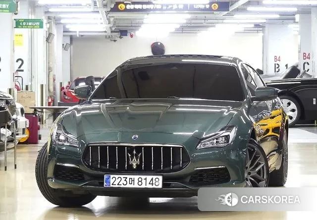 Maserati Quattroporte 2020 Синий нефрит из Кореи