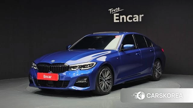 BMW 3 Series (G20) 2021 Синий из Кореи
