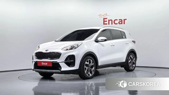 Kia Sportage The Bold 2018 Белый из Кореи