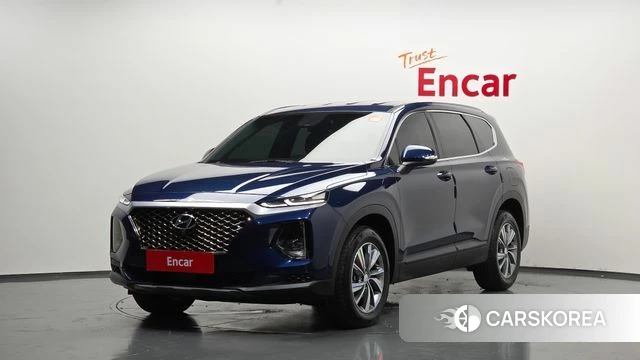 Hyundai Santa Fe TM 2019 Синий из Кореи