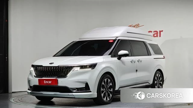 Kia Carnival 4th generation 2021 Белый из Кореи