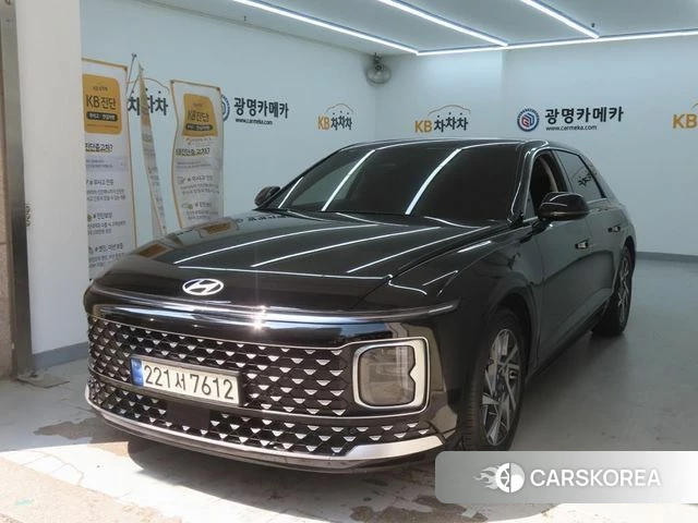 Hyundai Grandeur (GN7) 2023 Черный из Кореи