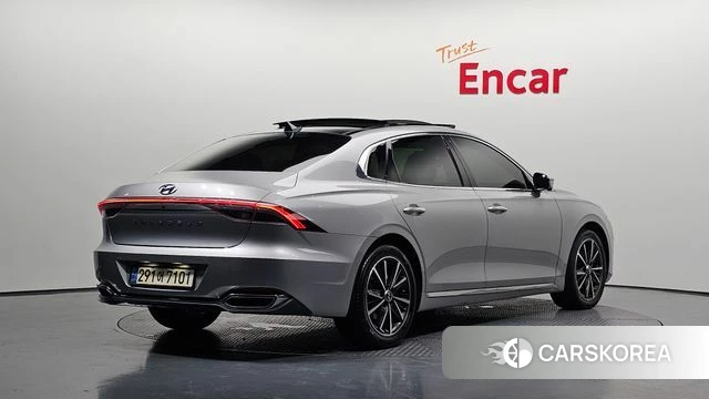 Hyundai The New Grandeur IG 2021 Серебристо-серый из Кореи