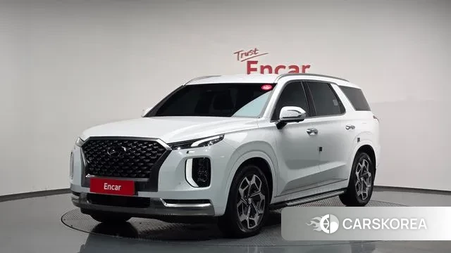Hyundai Palisade 2021 Белый из Кореи