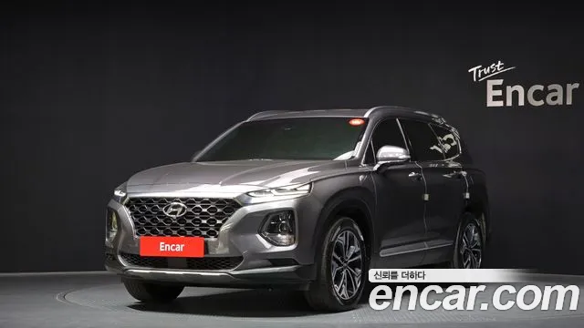 Hyundai Santa Fe TM 2019 Серый из Кореи