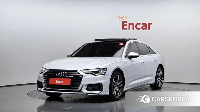 Audi A6 (C8) 2022 Белый из Кореи