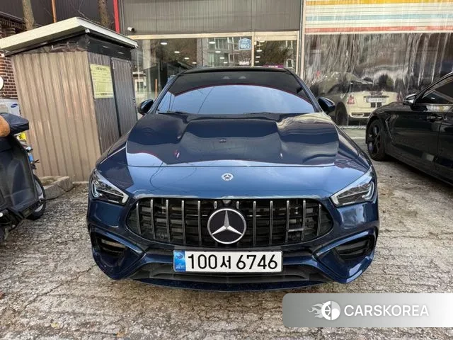 Mercedes-Benz CLA-Class C118 2020 Синий из Кореи