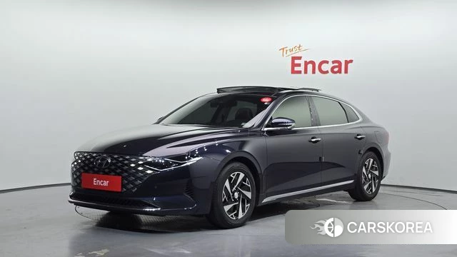 Hyundai The New Grandeur IG Hybrid 2020 Синий из Кореи