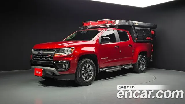 Chevrolet (GM Daewoo) Real New Colorado 2020 Красный из Кореи