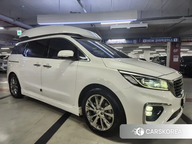 Kia The New Carnival 2019 Белый из Кореи