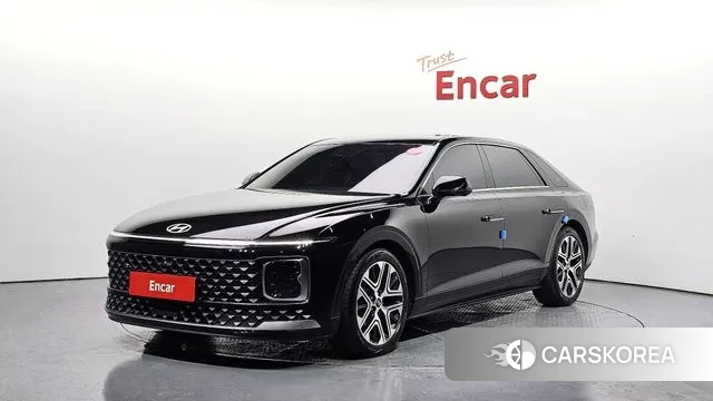 Hyundai Grandeur (GN7) 2023 Черный из Кореи