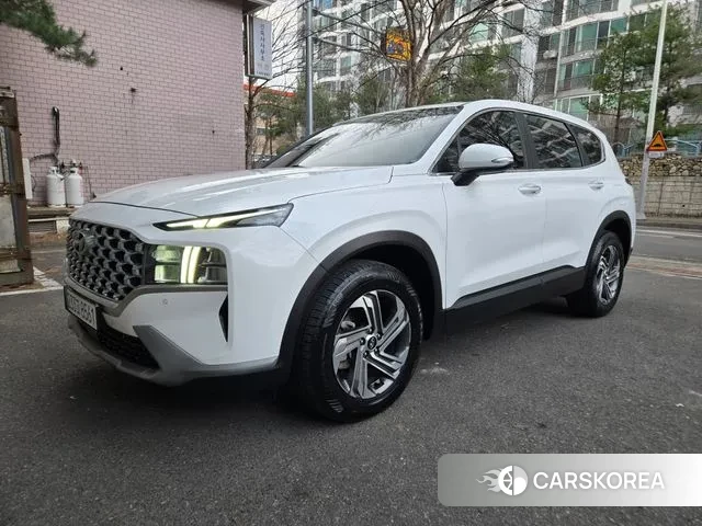 Hyundai The New Santa Fe 2021 Белый из Кореи